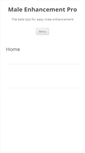 Mobile Screenshot of maleenhancementpro.net